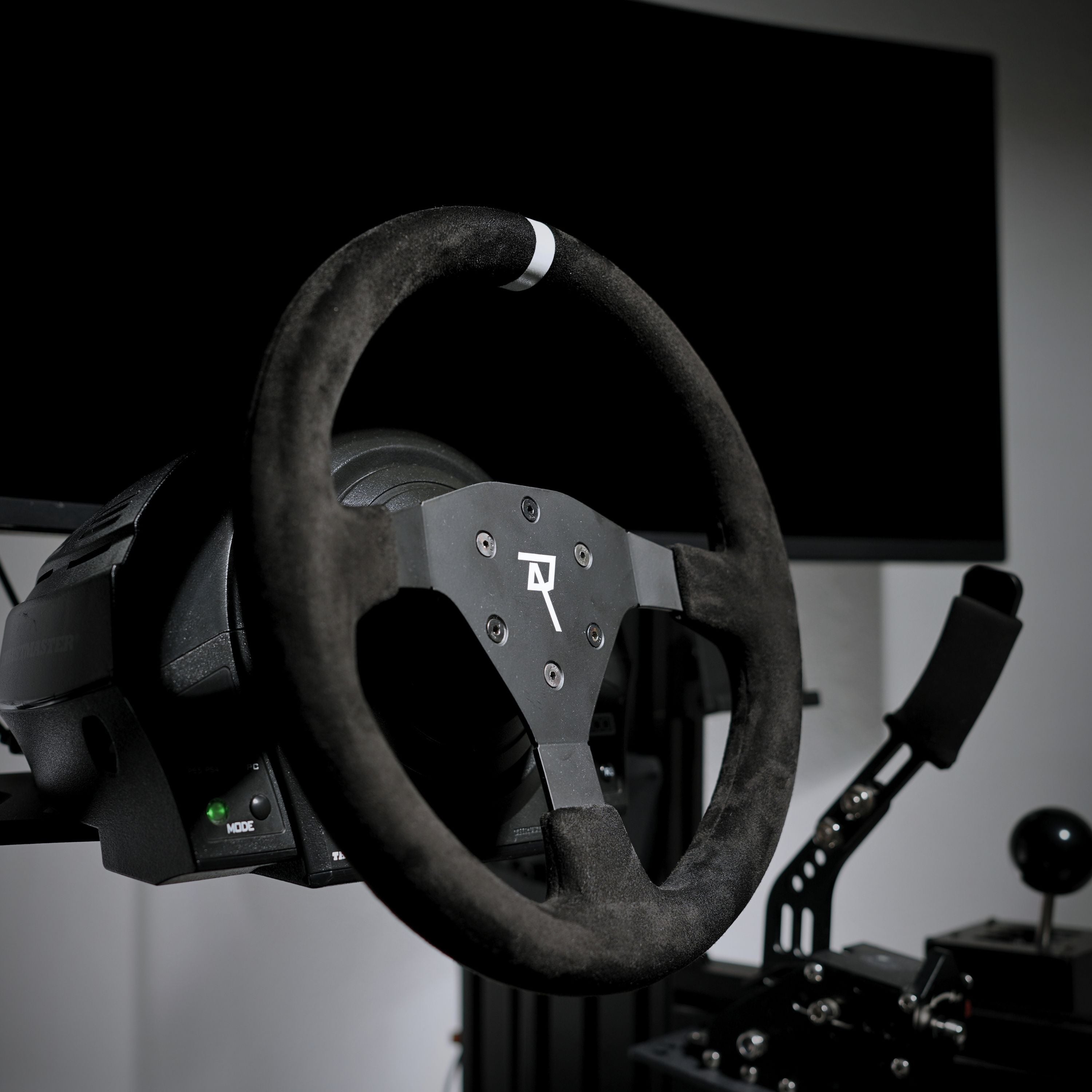 Raceact 320mm Suede O-Shape Rally Steering Wheel