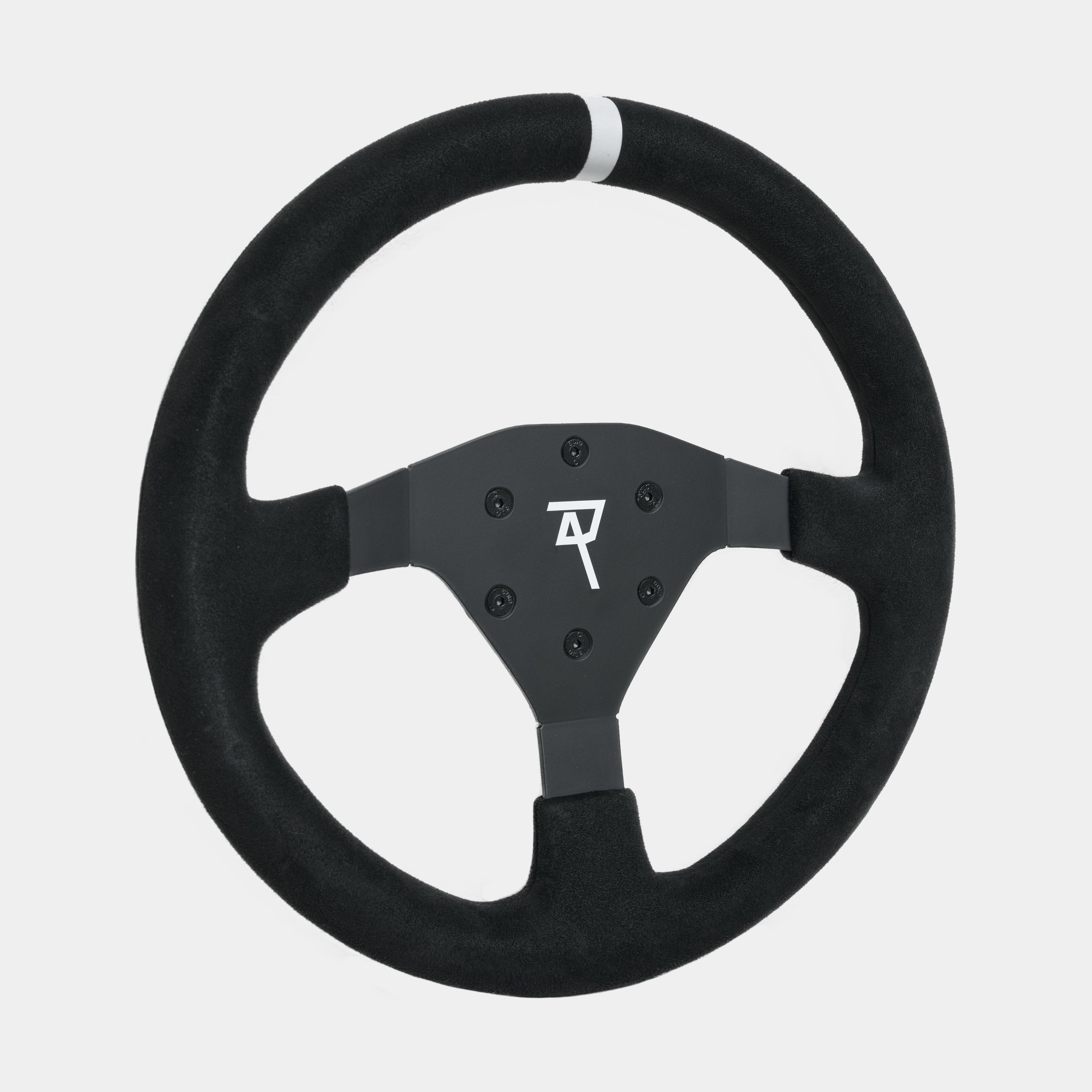 Raceact 320mm Suede O-Shape Rally Steering Wheel