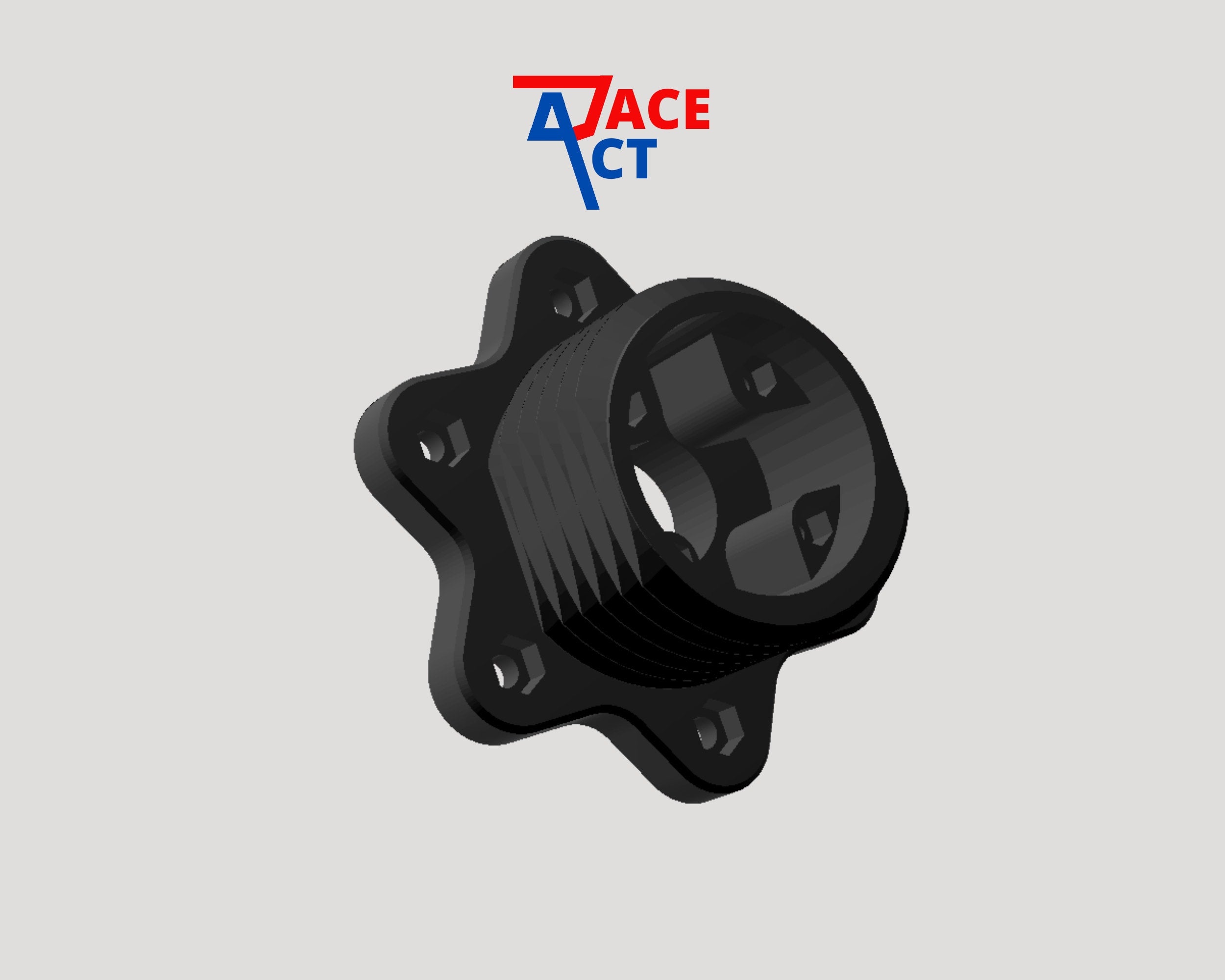 70mm Universal Steering Wheel Mounting Mod for Thrustmaster