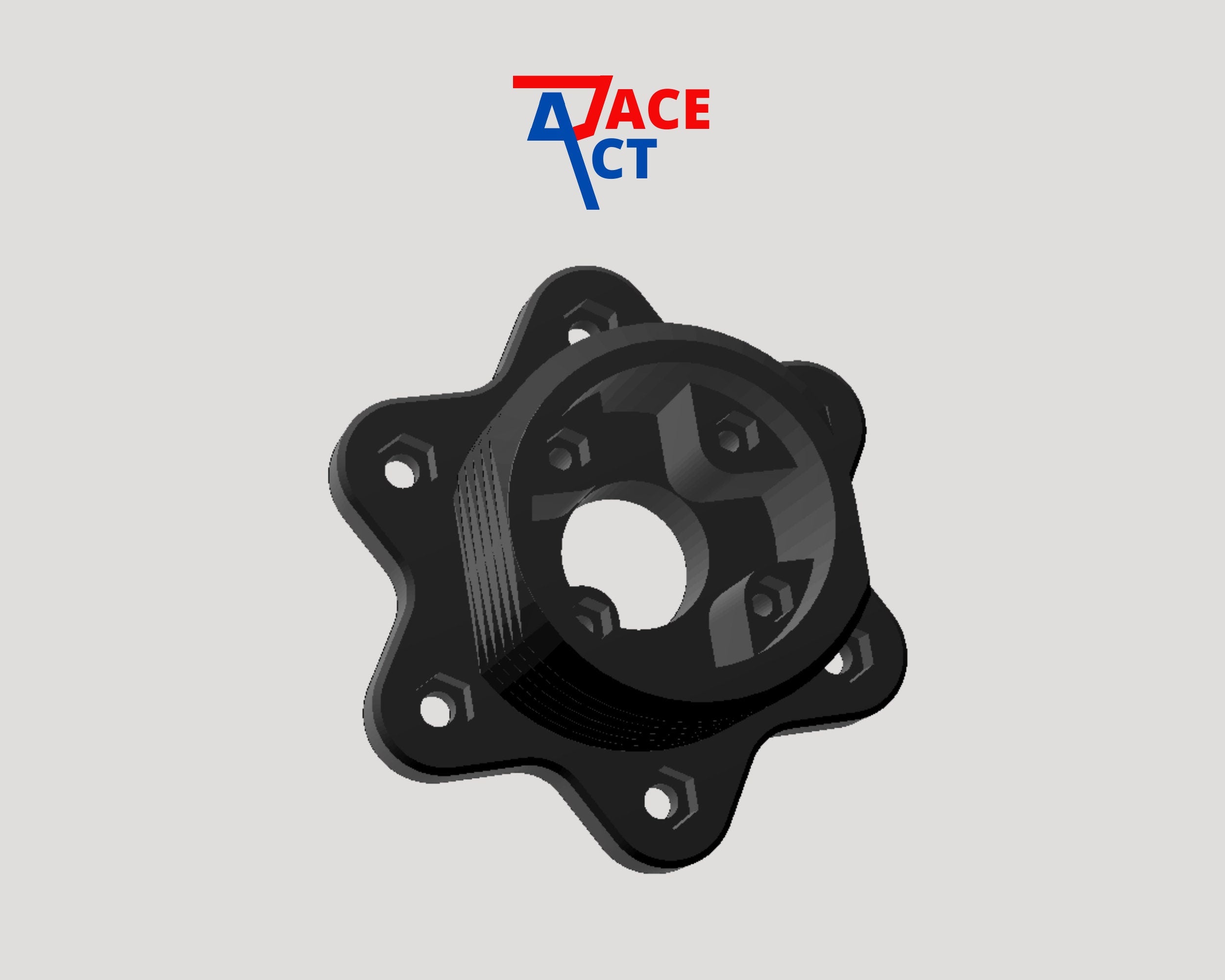 70mm Universal Steering Wheel Mounting Mod for Thrustmaster