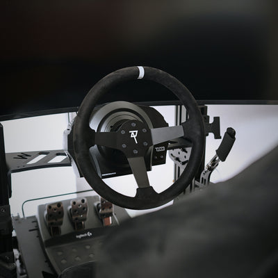 Raceact 350mm Suede Drift Steering Wheel