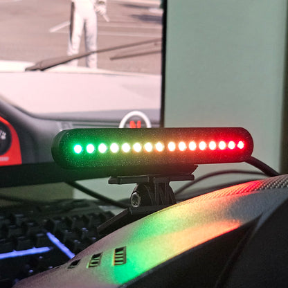 Sim Racing RevLight Shift Light / Rpm Bar for PC Steering Wheel | Plug and Play