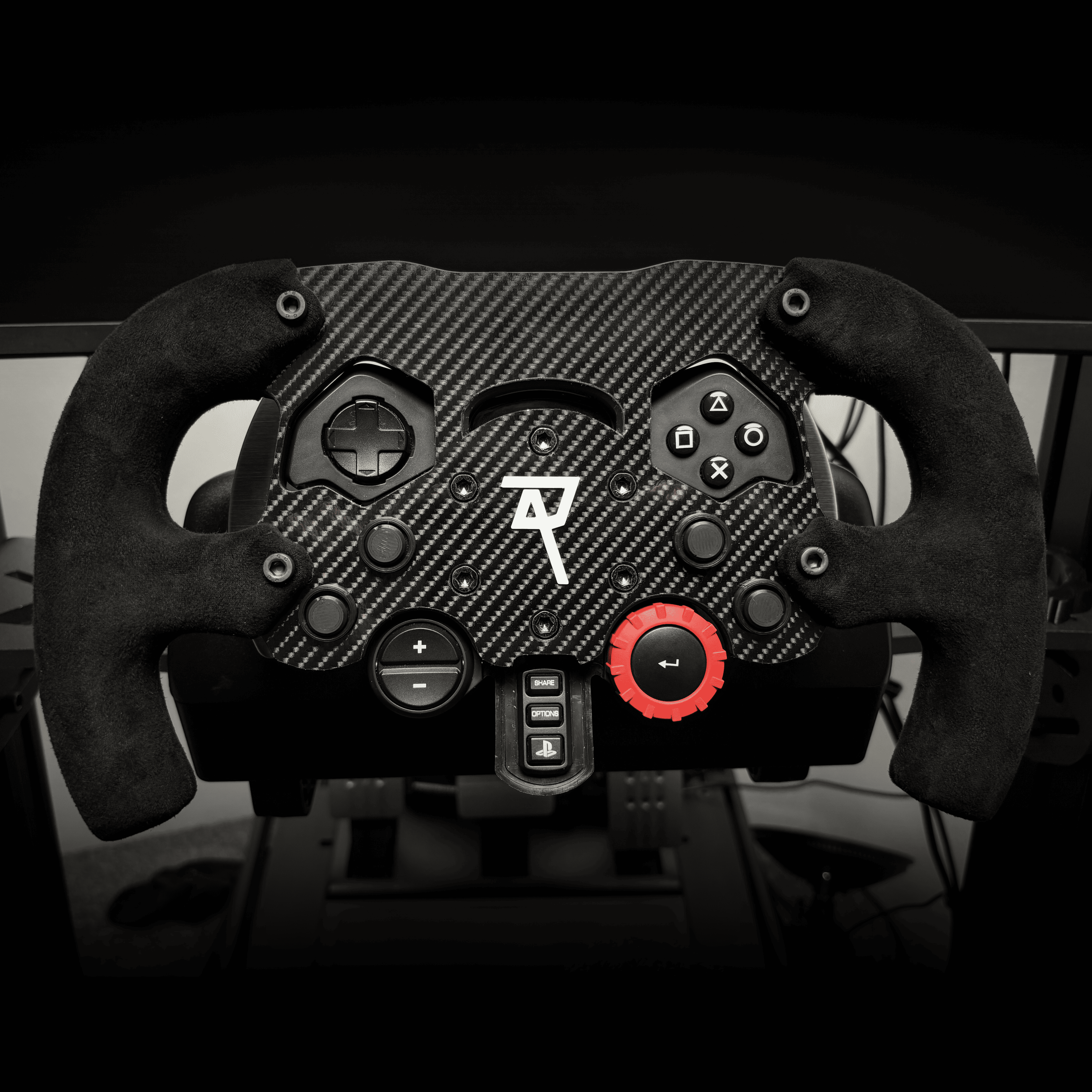 Logitech G29 F1 Wheel Mod Black Grip – front view