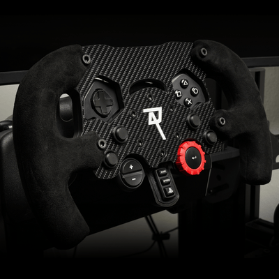 Logitech G29 F1 Wheel Mod Black Grip – side view