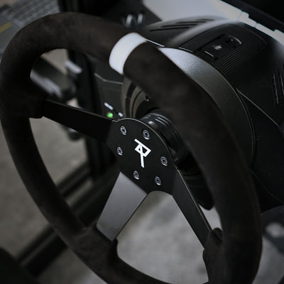 Raceact 350mm Suede Drift Steering Wheel