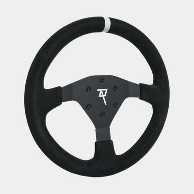 Raceact 320mm Suede O-Shape Rally Steering Wheel