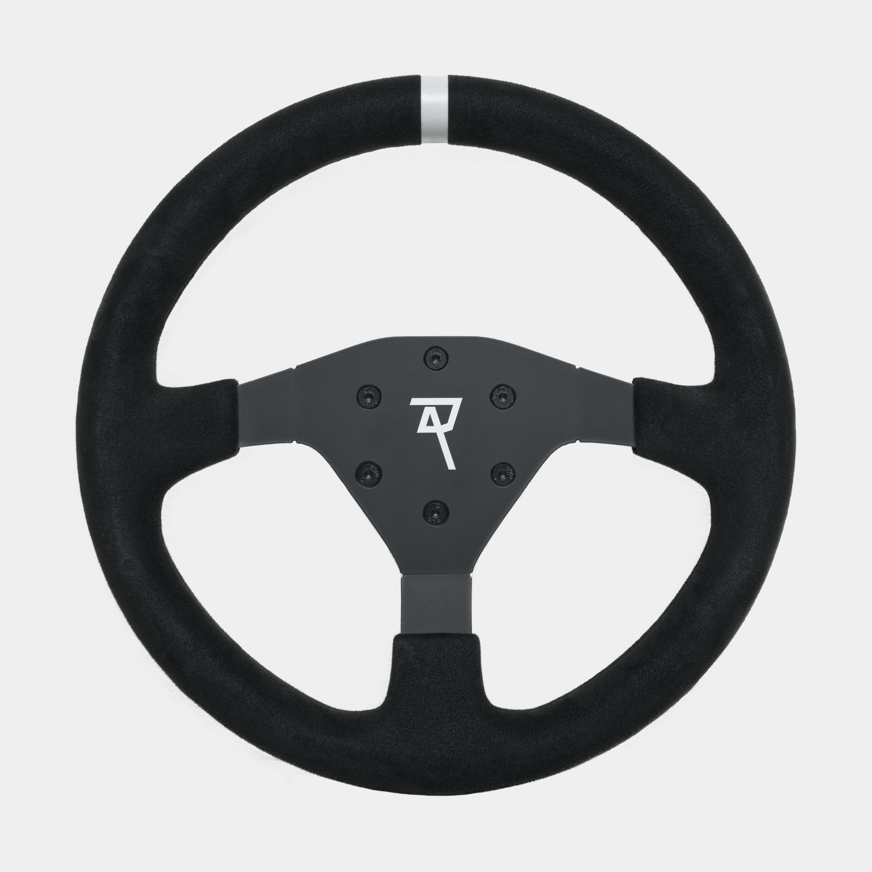 Raceact 320mm Suede O-Shape Rally Steering Wheel