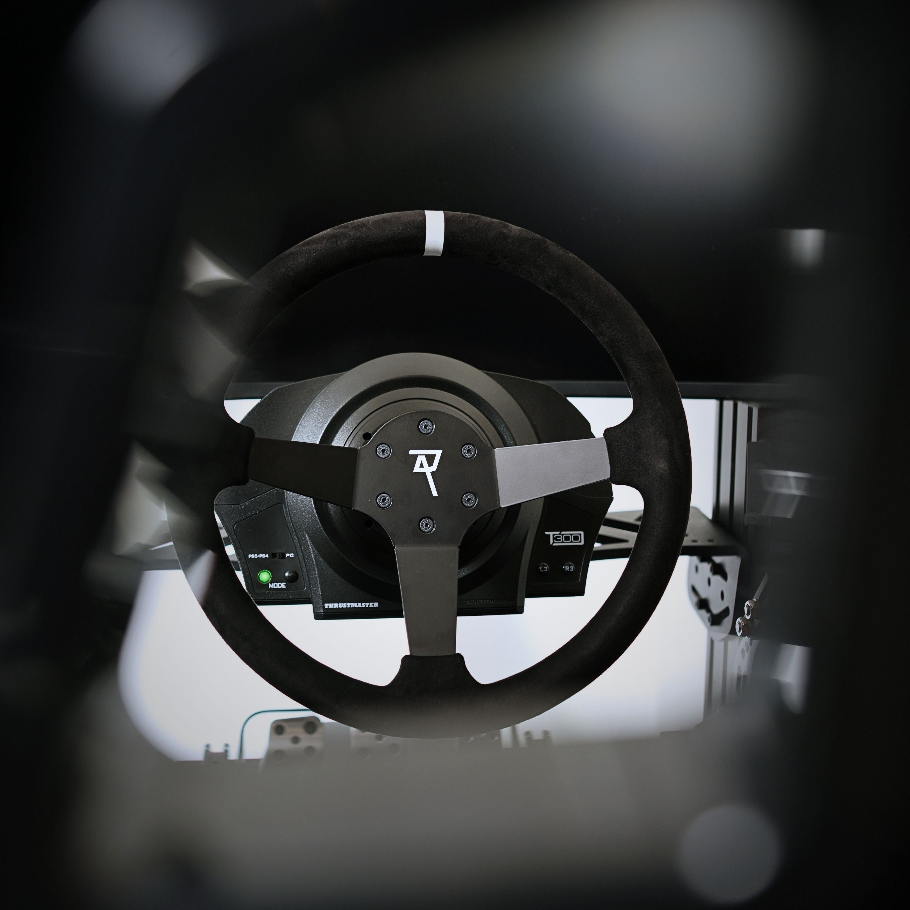 Raceact 350mm Suede Drift Steering Wheel